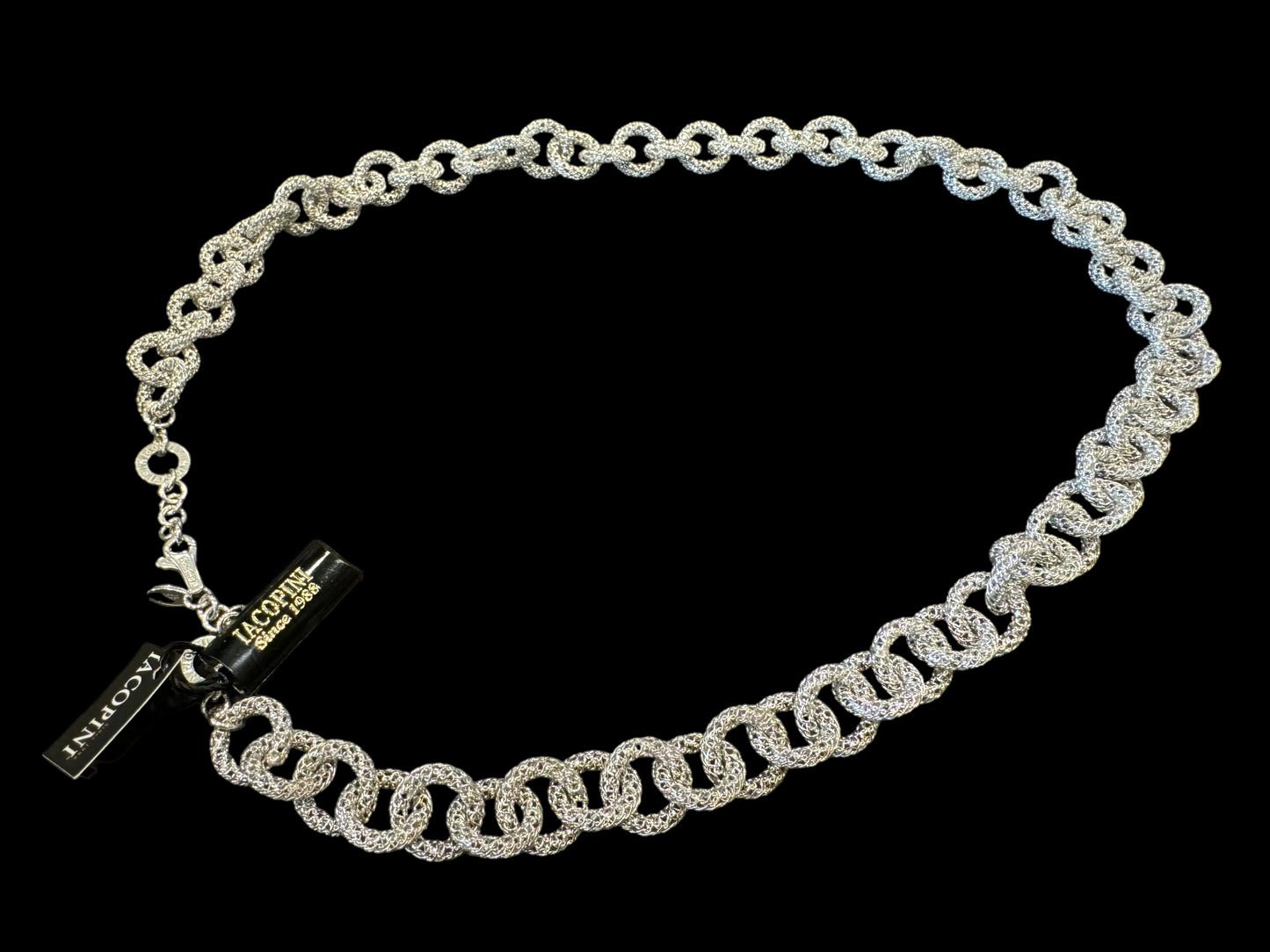 Collier Filigrana con Maglie Tonde 60 cm ref. 478