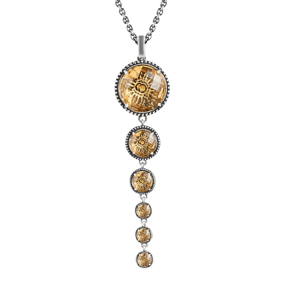 Collana Agnese Ciondolo Pietre a Scalare