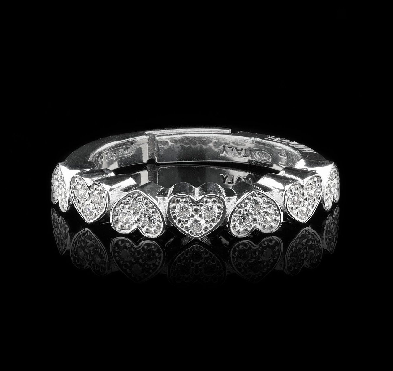 Gold Temptation Anello Cuori Mini