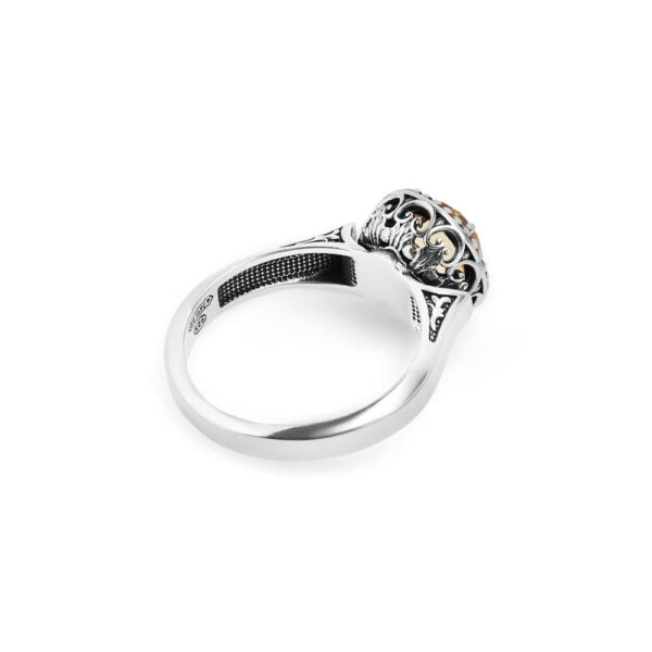 ANELLO AGNESE TONDO GIALLO