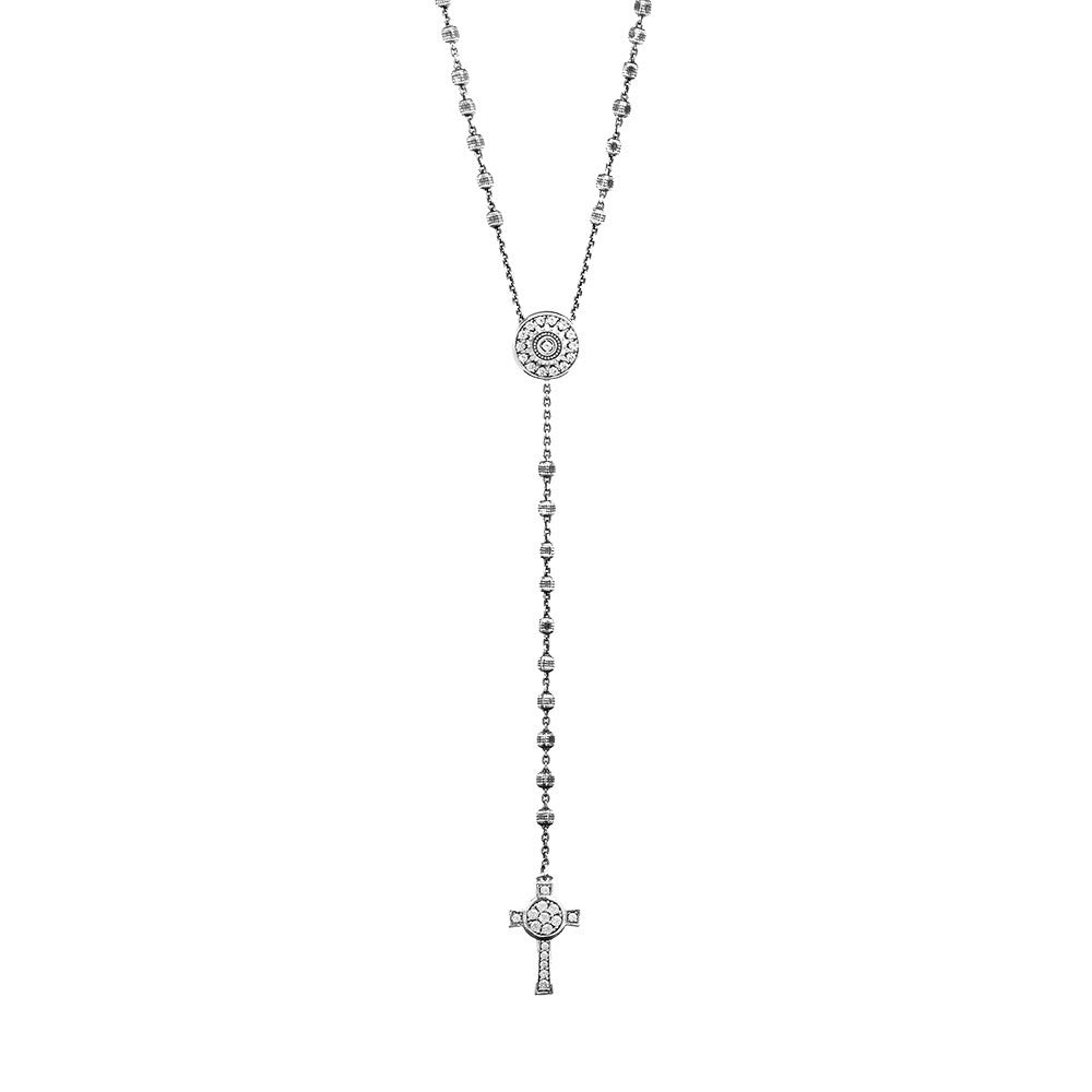COLLANA ROSARIO STELLA E CROCE NATIVITA