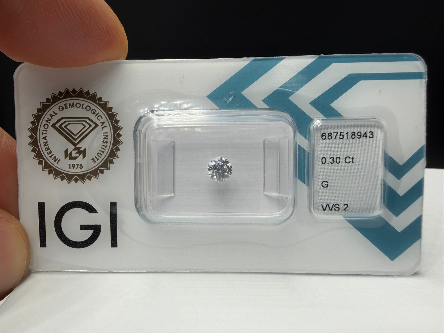 Diamante IGI 0,30 VVS2 G round