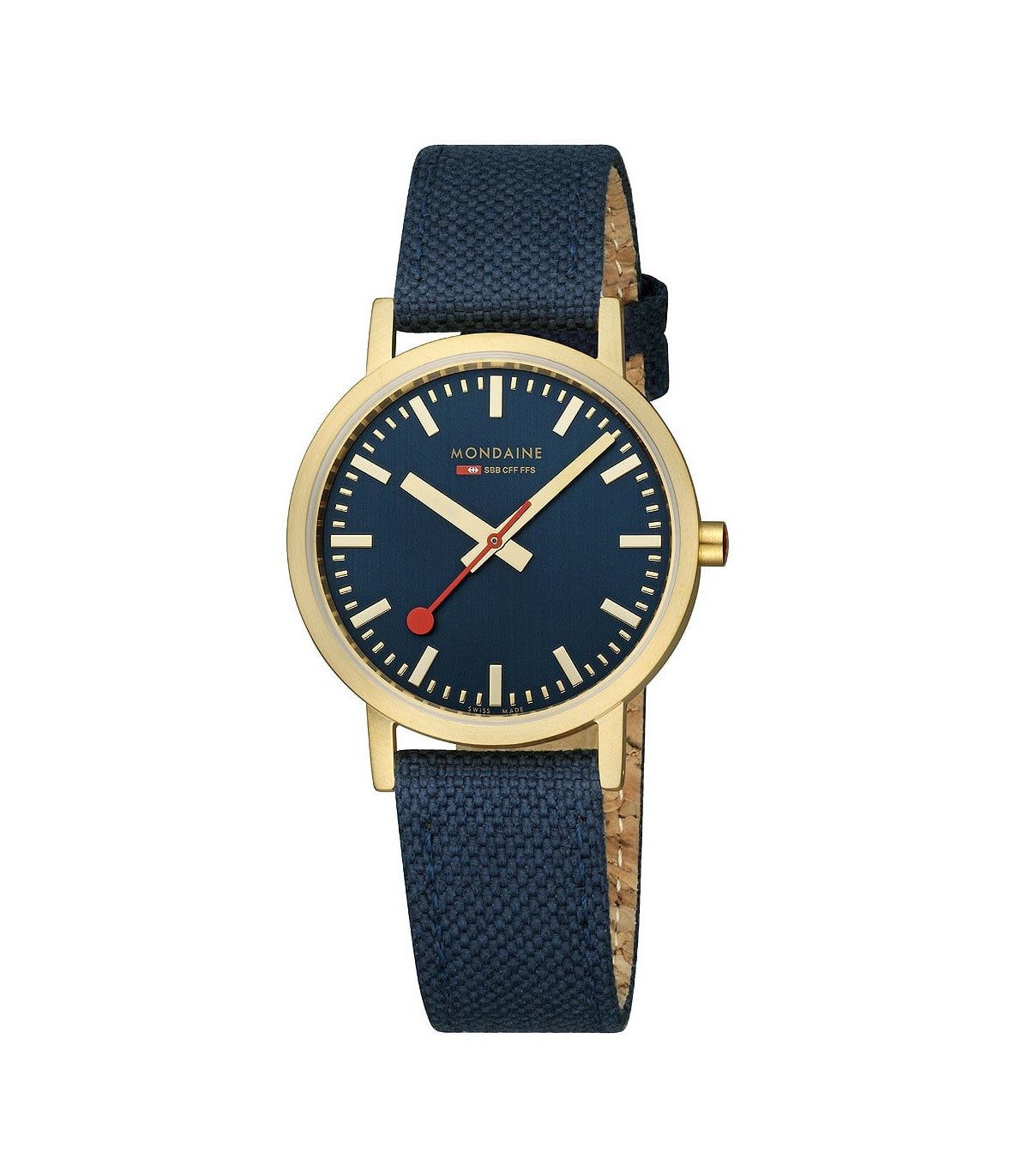 Mondaine Classic Blu