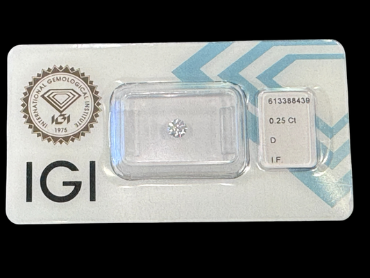 Diamanti Certificati IGI 0.25