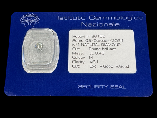 Diamanti Certificati IGN 0.40