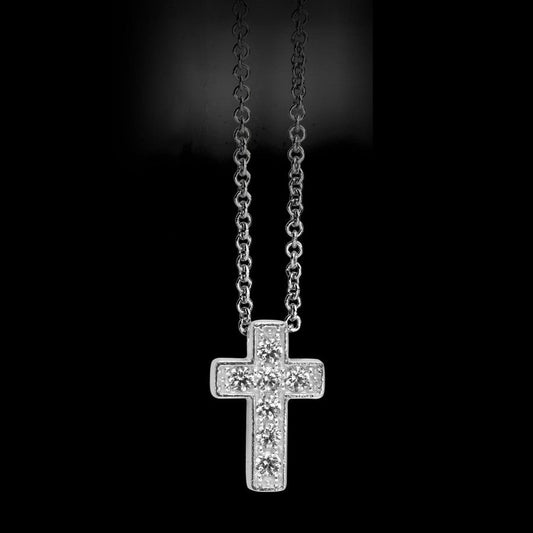 I Simboli Pendente Croce ref. 7.pe Argento Sterling