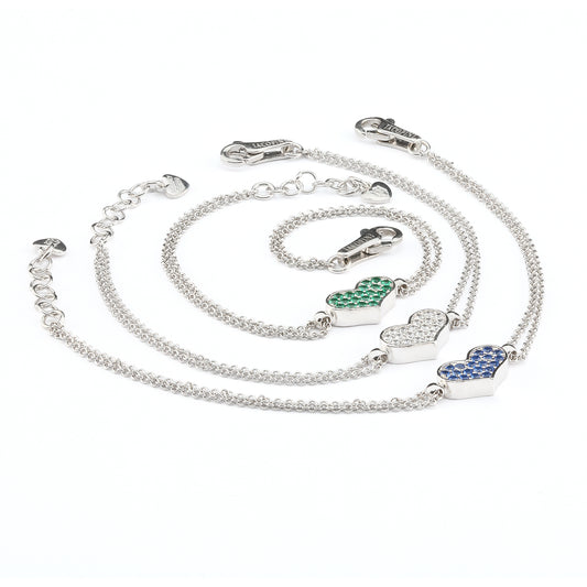 Bracciale Cuore Blu