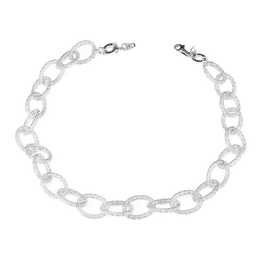 Collier Filigrana con Maglie Ovali