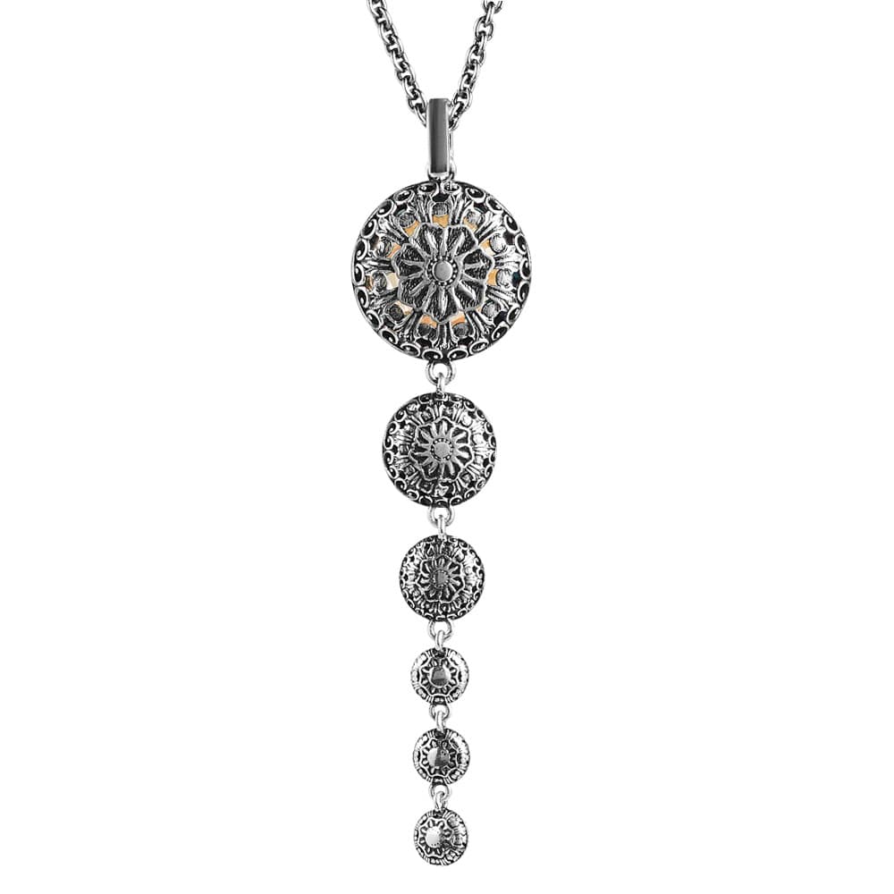 Collana Agnese Ciondolo Pietre a Scalare
