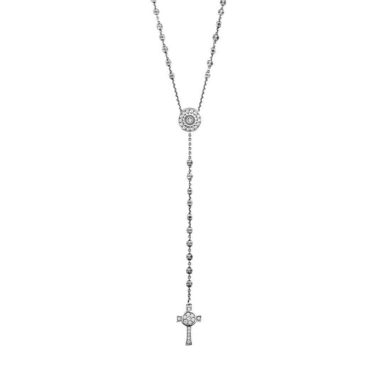COLLANA ROSARIO STELLA E CROCE NATIVITA