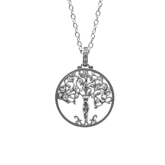 Collana Albero Della Vita Minimal - R1074/45/Rv/Pb
