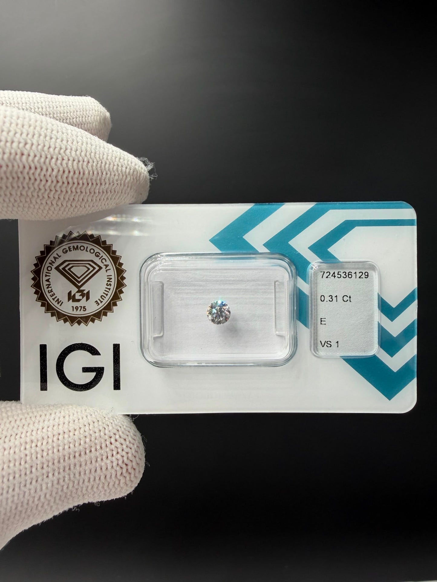 Diamante IGI 0,31 VS1 E round