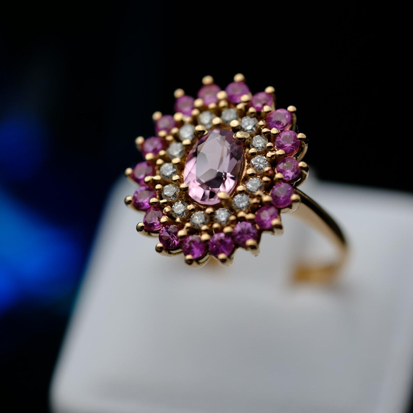 Anello morganite modello Cordoba