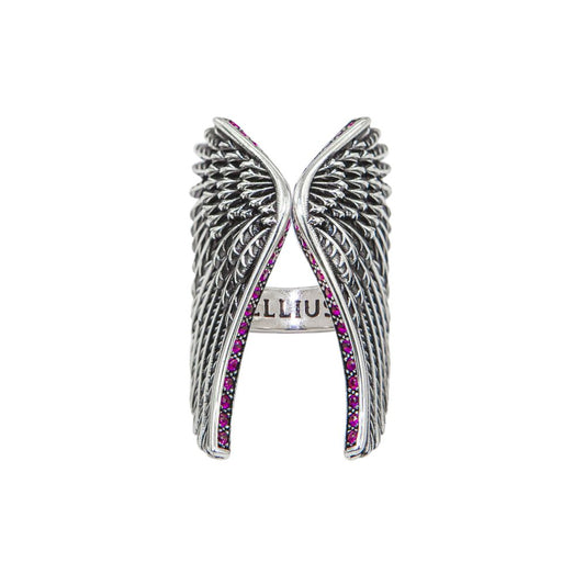 ANELLO AQUILA DONNA CON PIETRE