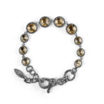 BRACCIALE AGNESE PIETRE GIALLE
