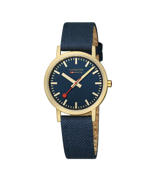 Mondaine Classic Blu
